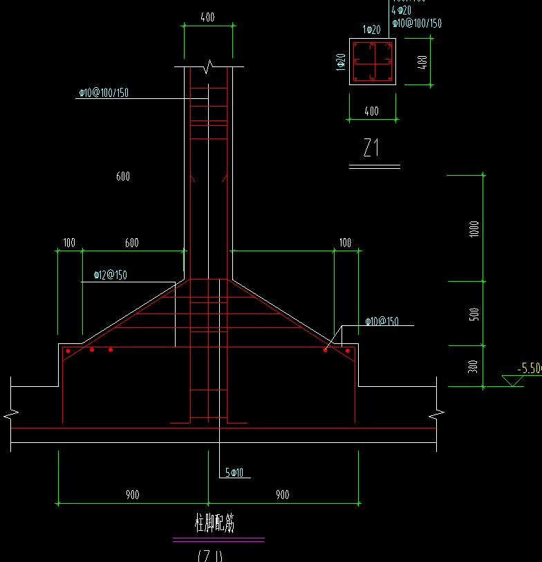 上柱墩、下柱墩